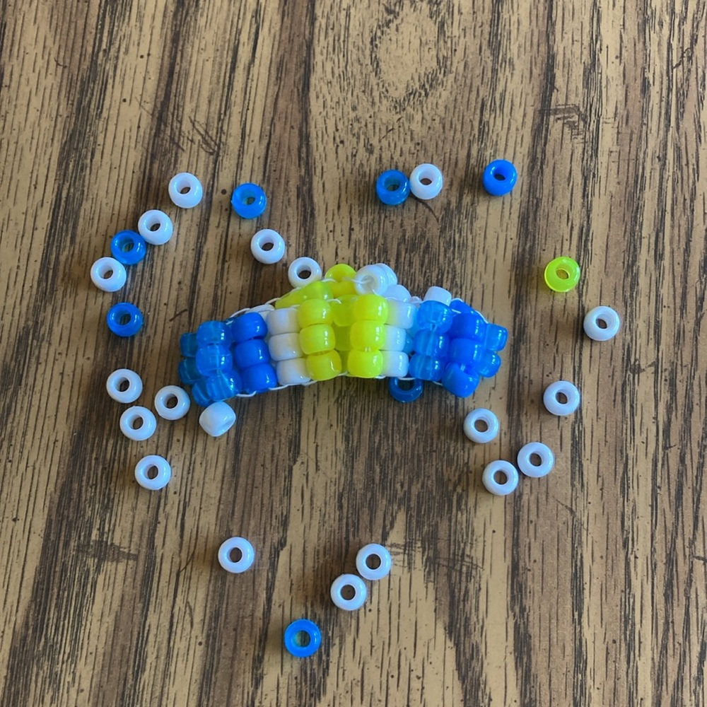 Ocean themed Kandi ladder Cuff - Picture 4 of 4